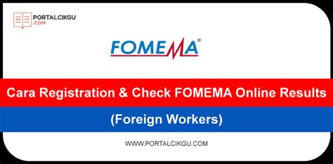 fomema online check